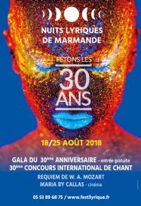 Nuits Lyriques De Marmande. Du 18 au 25 août 2018 à MARMANDE. Lot-et-garonne. 